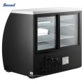 Smad Black Delie Case Restaurant Meat Counter Display Deli Chiller Refrigerator